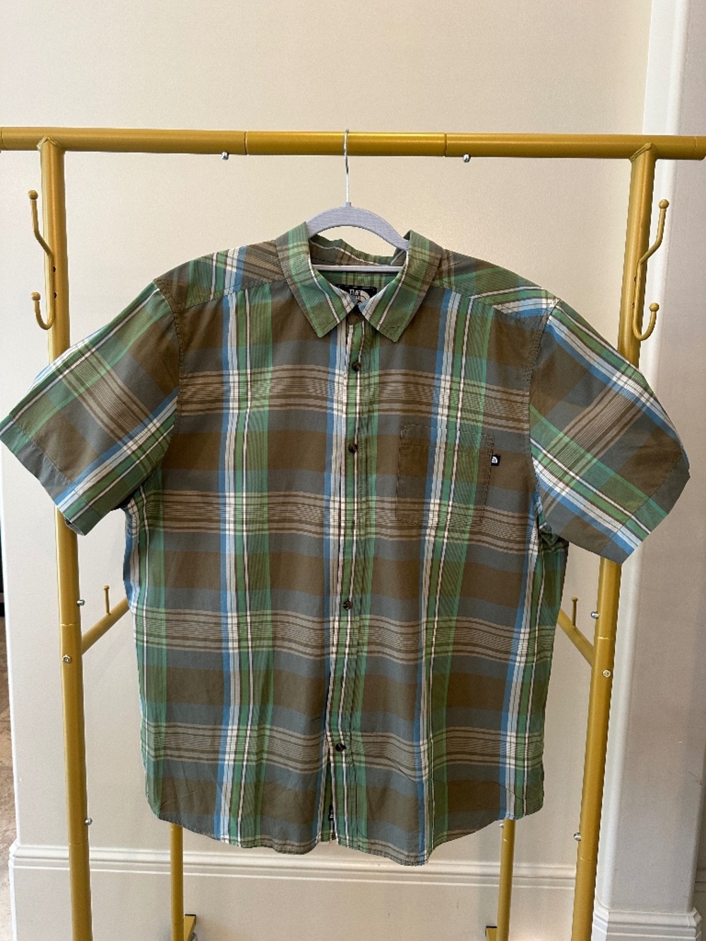 The North Face casual plaid shirt - Men's XL